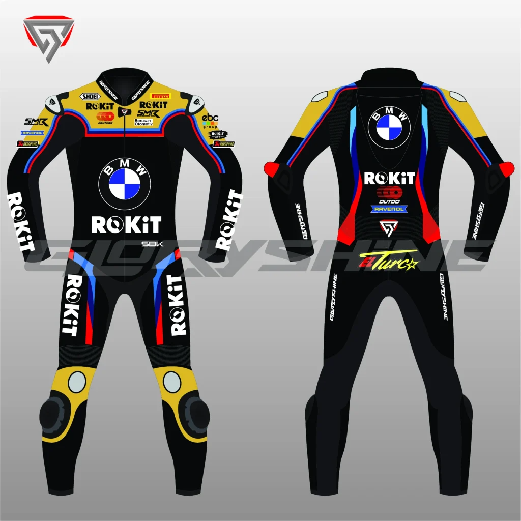 Toprak Razgatlioglu ROKiT BMW Motorrad WSBK 2025 Jerez Test Leather Suit