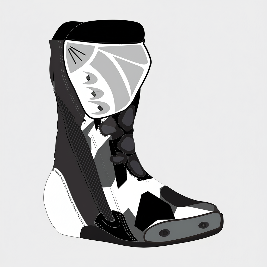 Maverick Vinales 2022 Aprilia Motorcycle Racing Boots