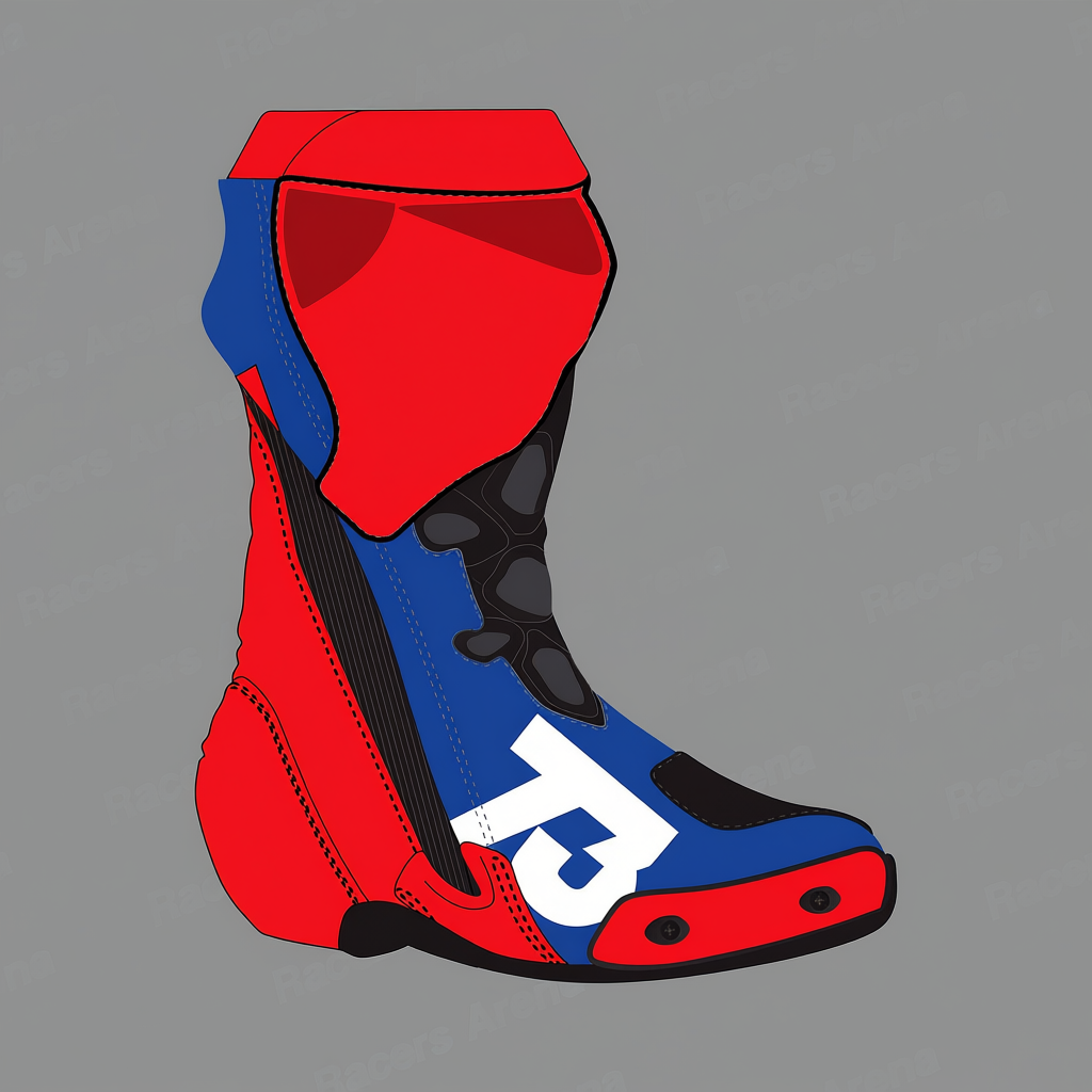 Alex Marquez Ducati MotoGP 2023 Motorbike Race Boots