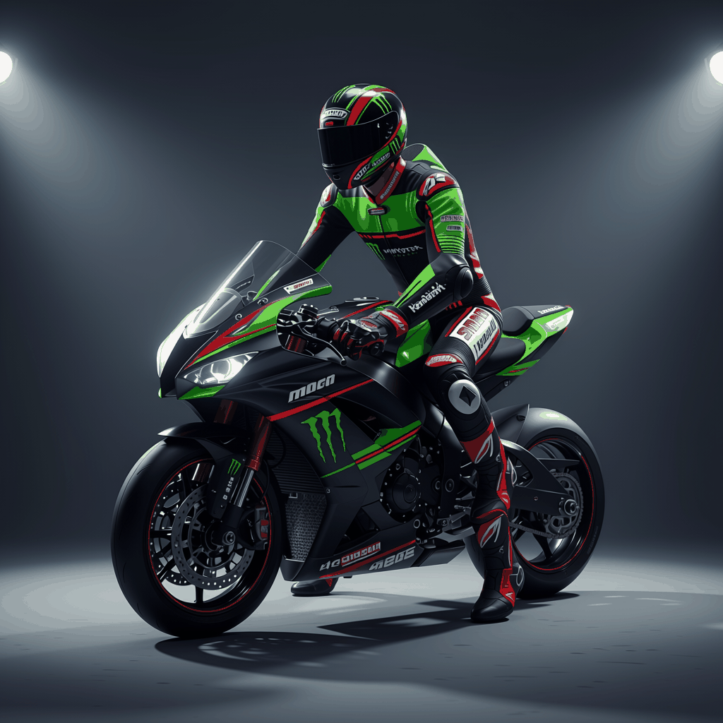 kawasaki motorcycle suit