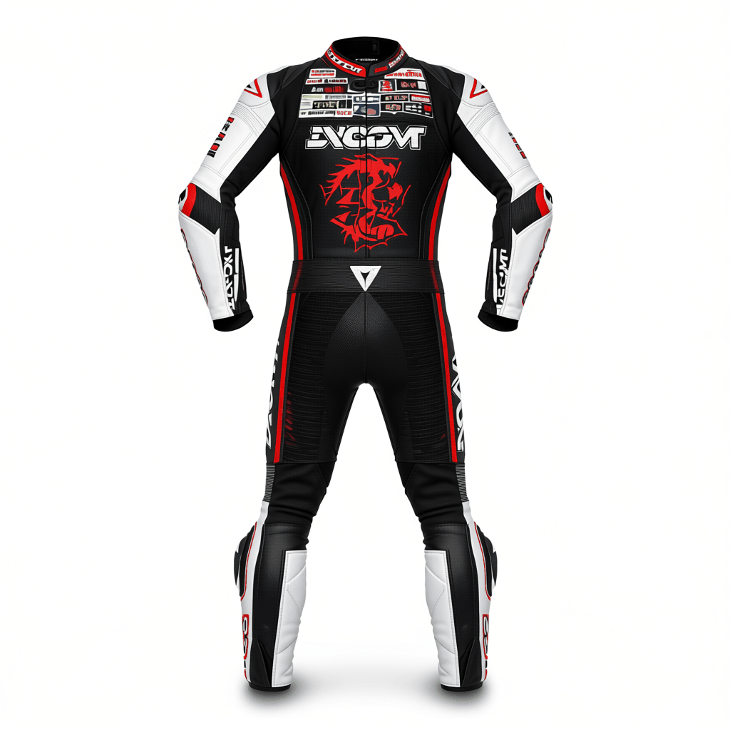 2-piece motorcycle racing suit