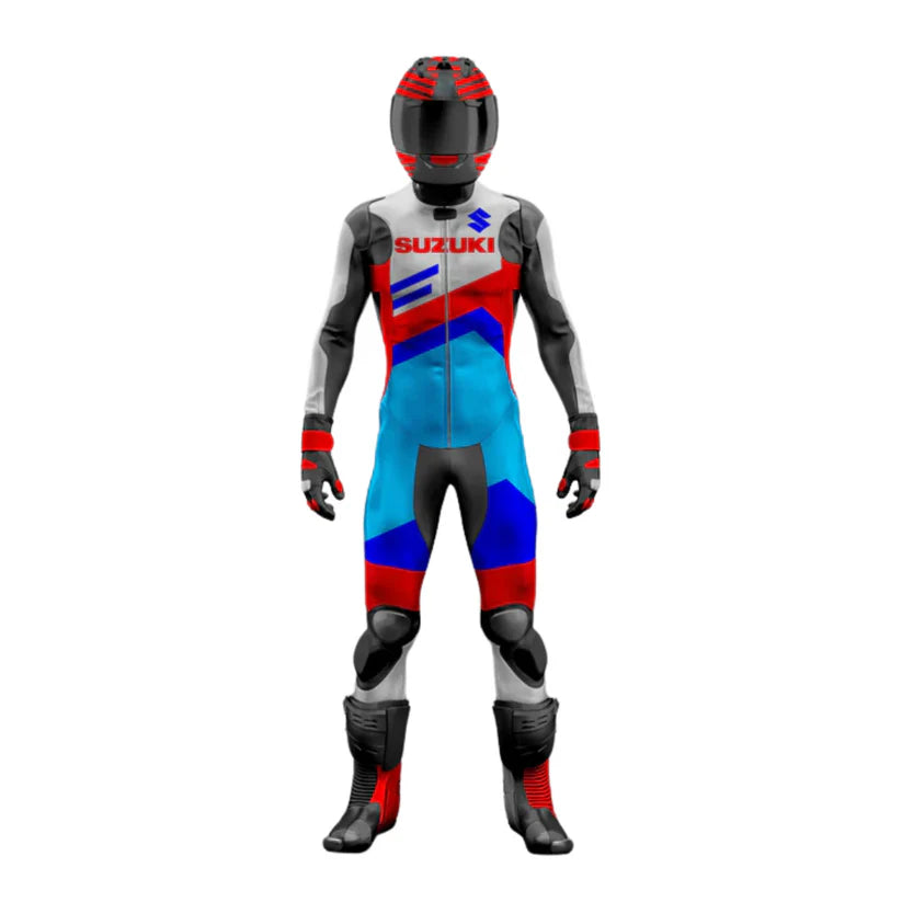 Suzuki Motorcycle Leather Racing Suit