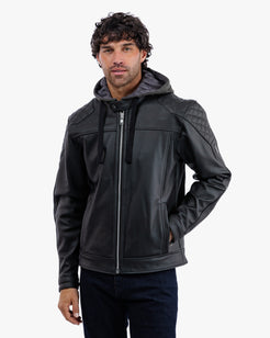 Lambert Rev.2 Leather Motorcycle Jacket