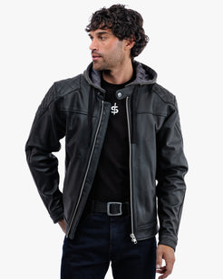 Lambert Rev.2 Leather Motorcycle Jacket