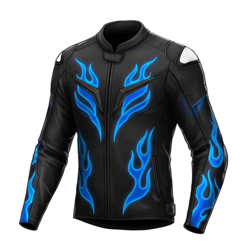 MEN MOTORCYLE JACKET\New BMW Leather Motorcycle Jacket