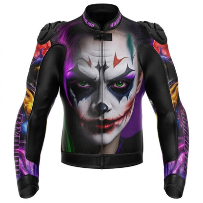 Women Joker Motorcycle Racing Jacket Custom Design Jacket