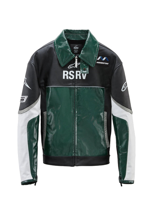 Alpinestar leather motorcycle jacket for women n men