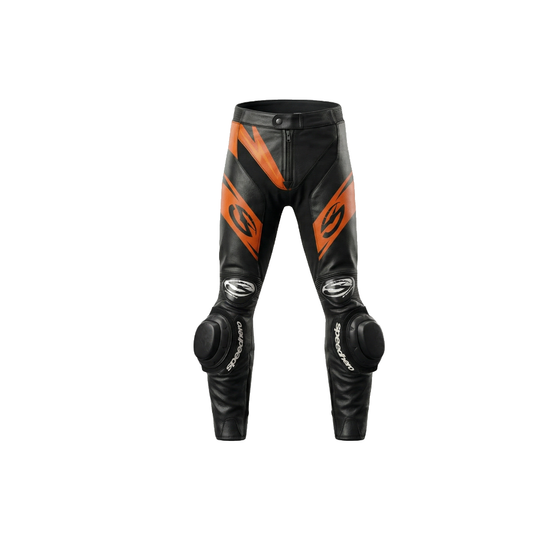 Ixon Vendetta Evo Leather Anthracite Orange Pant 2024