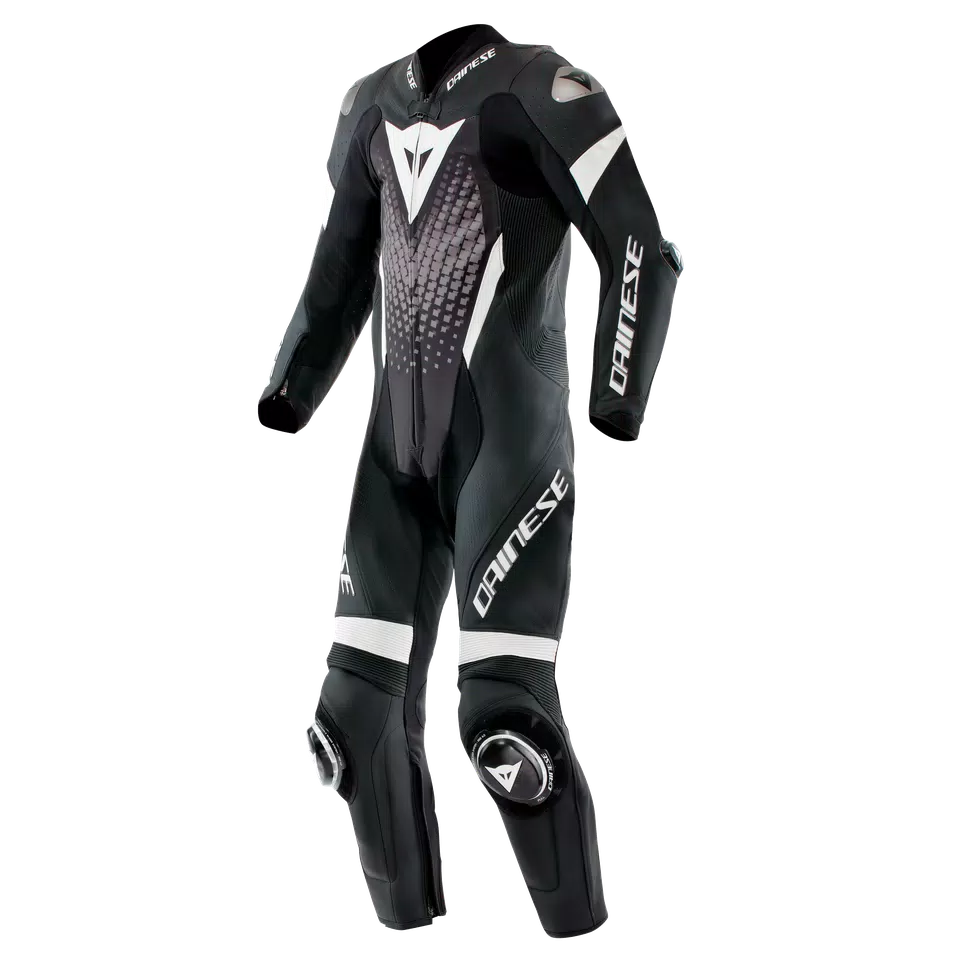 LAGUNA SECA 6 - PERFORATED ONE-PIECE LEATHER RACING SUIT