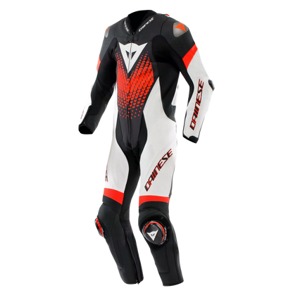 LAGUNA SECA 6 - PERFORATED ONE-PIECE LEATHER RACING SUIT