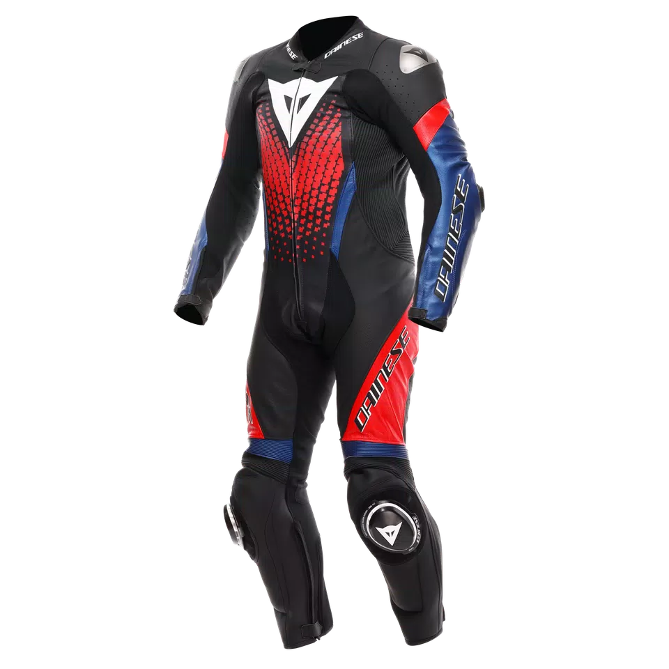 LAGUNA SECA 6 - PERFORATED ONE-PIECE LEATHER RACING SUIT