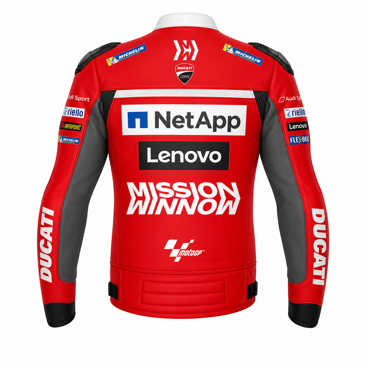 Turbo MotoGP Leather Jacket  Inspired by Champions