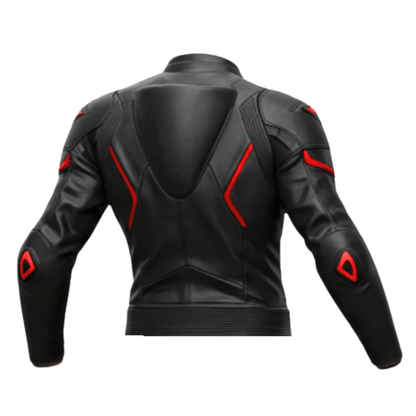 Premium Batman Leather Motorcycle Jacket