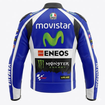 MotoGP Leather Turbo Jacket  High Octane Look