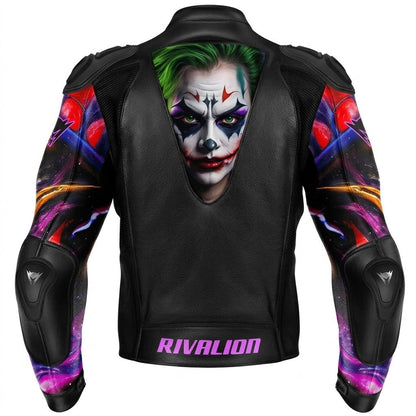 Women Joker Motorcycle Racing Jacket Custom Design Jacket