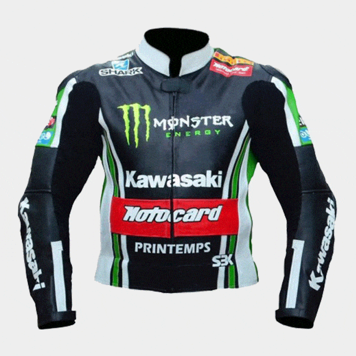 Kawasaki Motocard racing Jacket