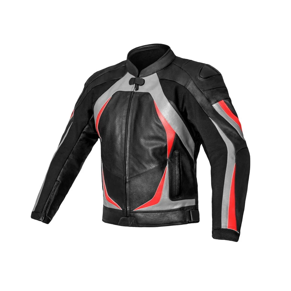 Men's Performance Hybrid LeathS Motorcycle Jacket