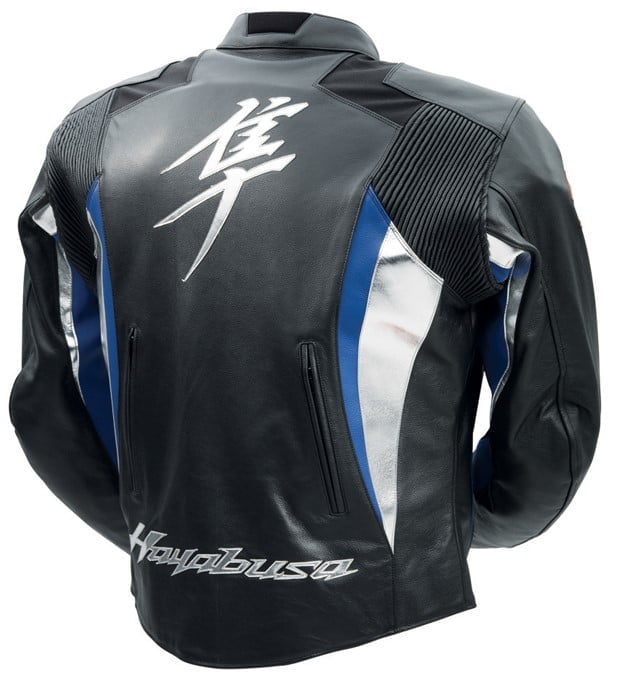 Suzuki Hayabusa Motorbike Racing Leather Jacket