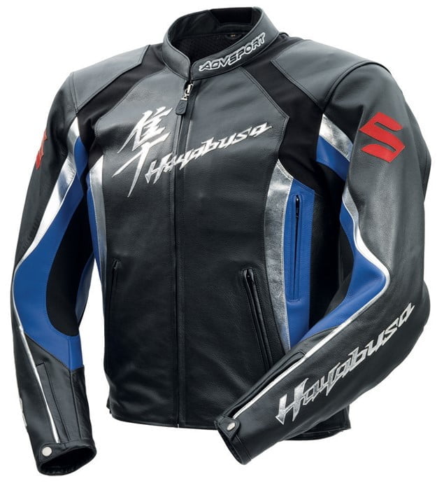 Suzuki Hayabusa Motorbike Racing Leather Jacket
