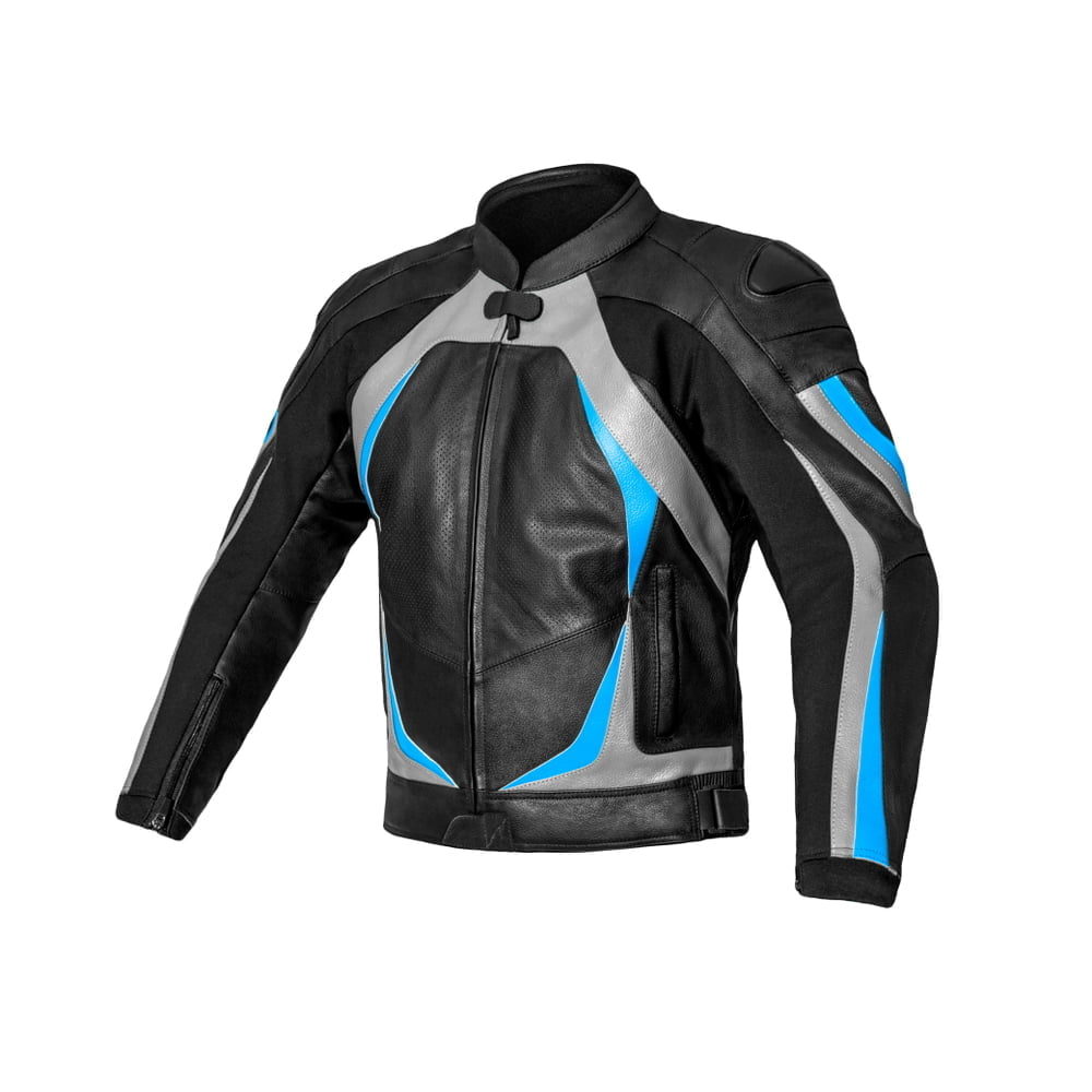 Men's Performance Hybrid LeathS Motorcycle Jacket