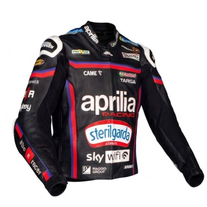 Leather Moto Jacket Jorge Martin Aprilia MotoGP 2025