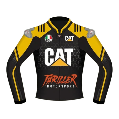 Jack Miller Motorbike Race Jacket Caterpillar Collaboration 2024