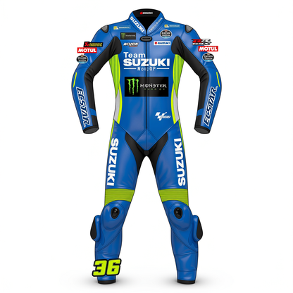 Joan Mir Team Suzuki MotoGP 2022 Motorbike Leather Race Suit