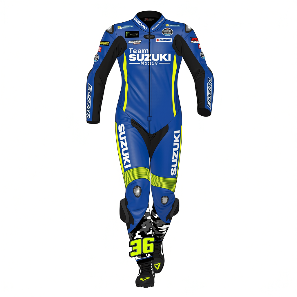 Joan Mir Team Suzuki MotoGP 2022 Motorbike Leather Race Suit