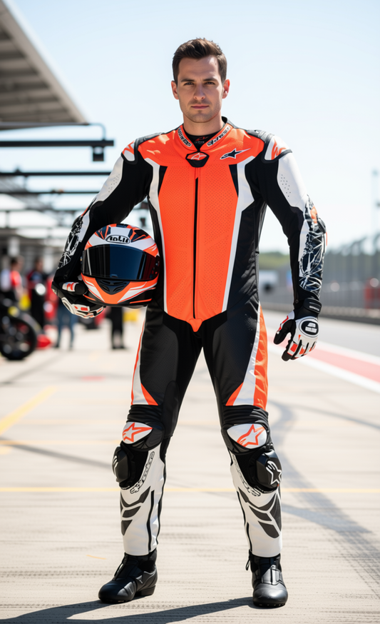 Racing Absolute V2 One Piece Leather Suit