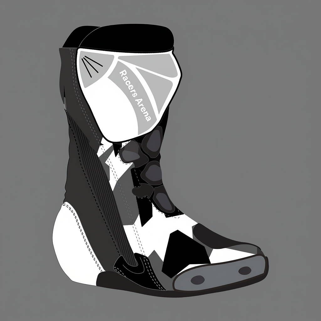 Maverick Vinales 2022 Aprilia Motorcycle Racing Boots (Copy)
