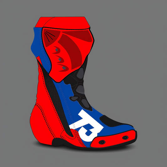 Alex Marquez Ducati MotoGP 2023 Motorbike Race Boots