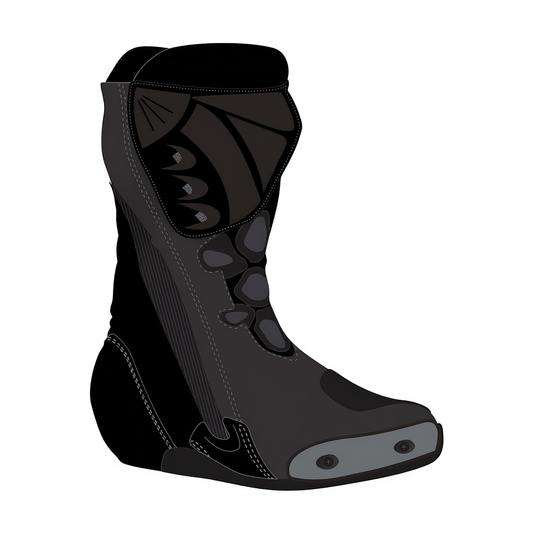 Marco Bezzecchi Mooney VR46 2022 Motorbike Racing Boots