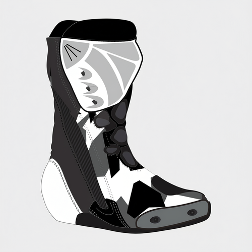 Maverick Vinales 2022 Aprilia Motorcycle Racing Boots