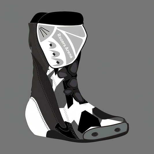 Maverick Vinales 2022 Aprilia Motorcycle Racing Boots