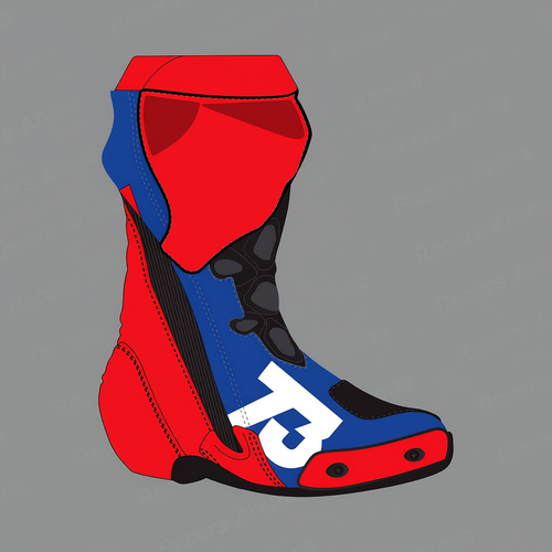 Alex Marquez Ducati MotoGP 2023 Motorbike Race Boots