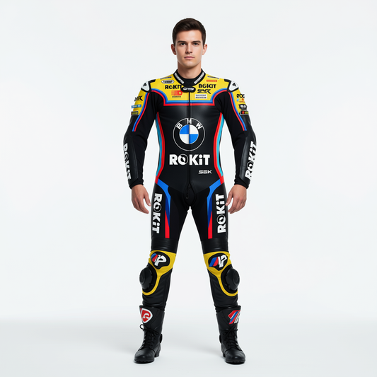 Toprak Razgatlioglu ROKiT BMW Motorrad WSBK 2025 Jerez Test Leather Suit