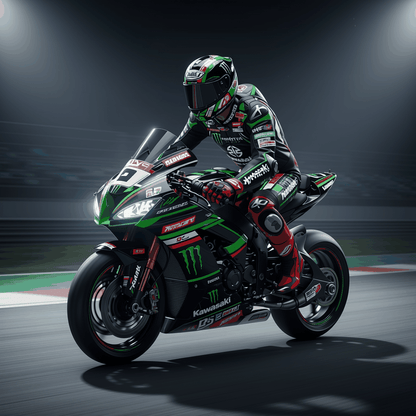 kawasaki bike suit