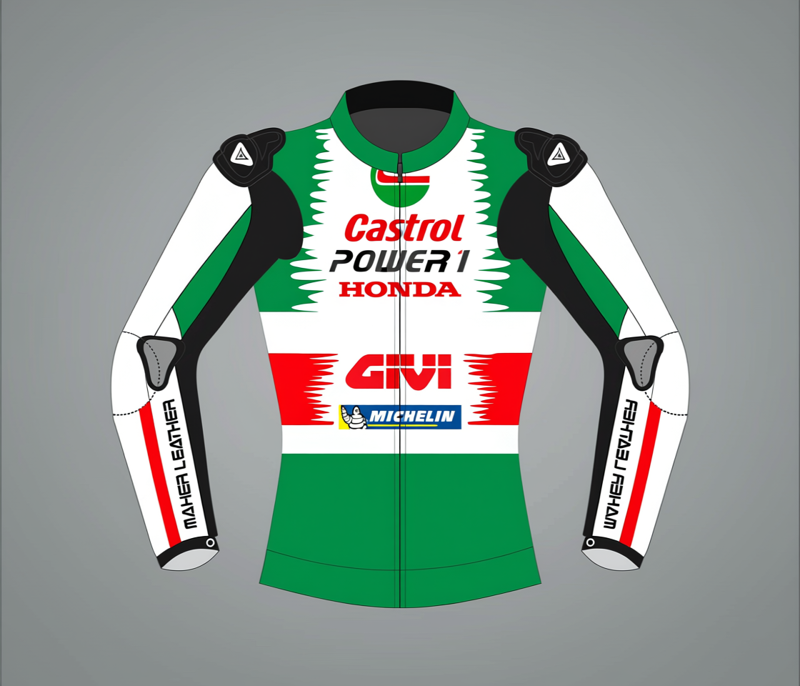 Johann Zarco Castrol Honda MotoGP Motorbike Jacket 2025