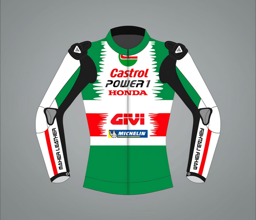 Johann Zarco Castrol Honda MotoGP Motorbike Jacket 2025