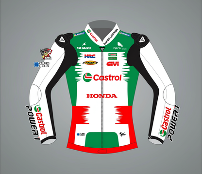 Johann Zarco Castrol Honda MotoGP Motorbike Jacket 2025