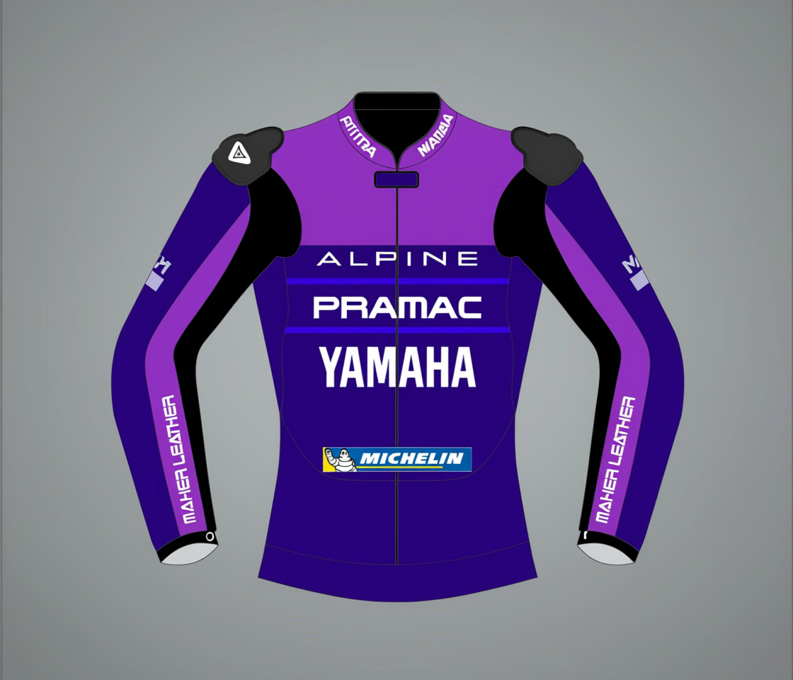 Jack Miller Yamaha Pramac MotoGP Motorbike Jacket 2025