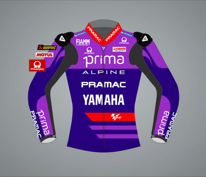 Jack Miller Yamaha Pramac MotoGP Motorbike Jacket 2025