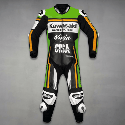 kawasaki leather suit