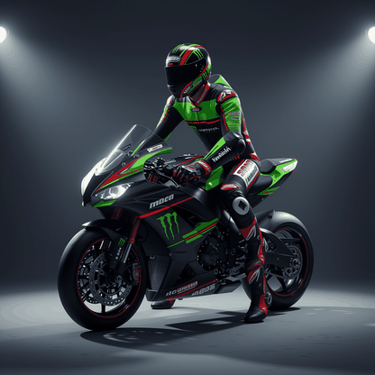 kawasaki motorcycle suit