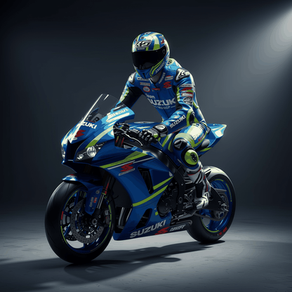 suzuki leather suit