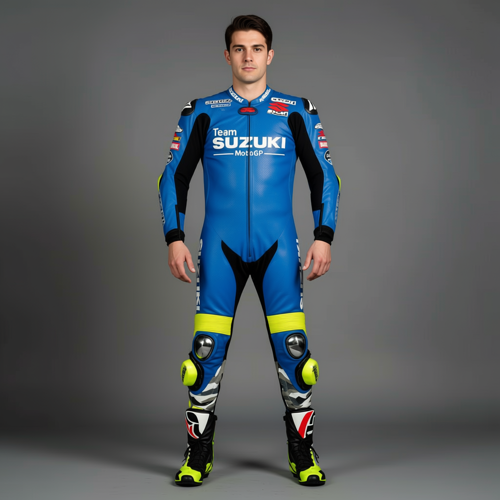 suzuki leather suit