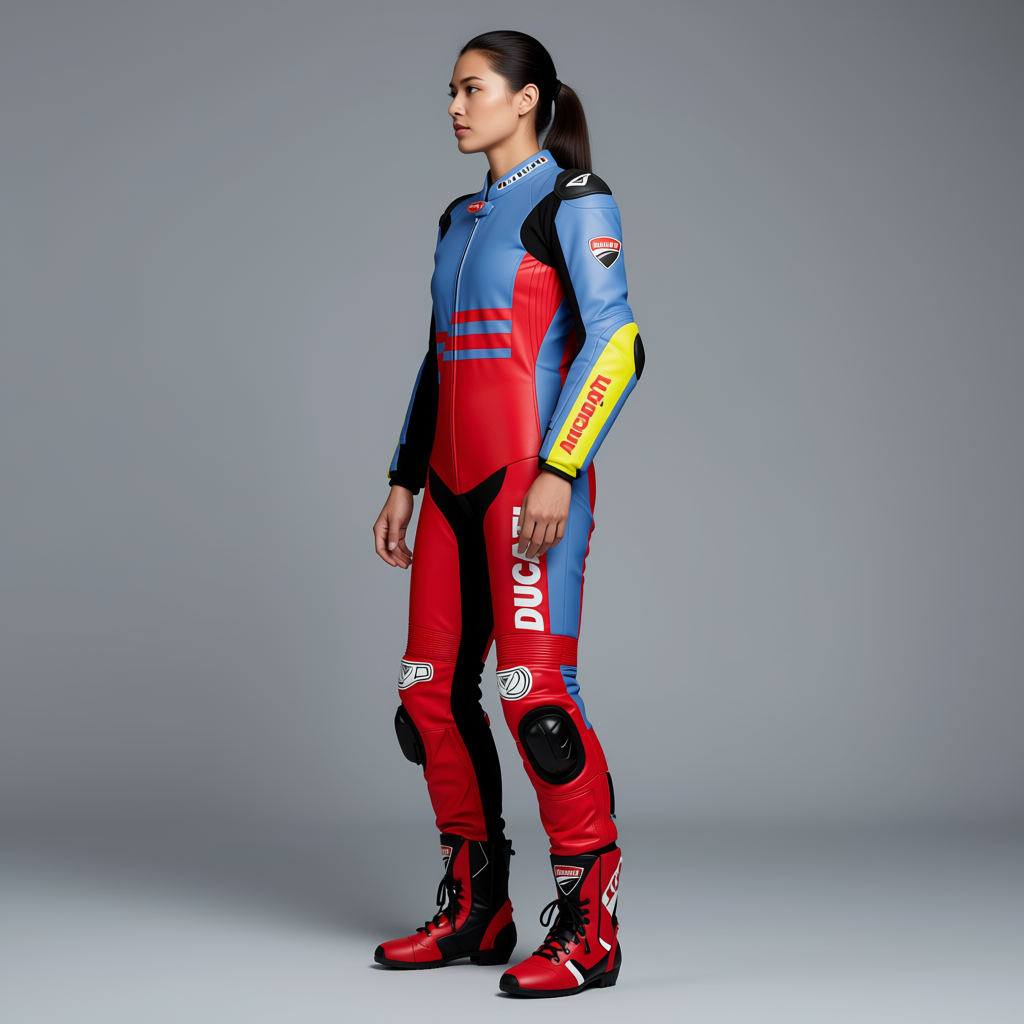 Alex Marquez Ducati Team Gresini MotoGP 2023 Motorcycle  custom made Racing Suit