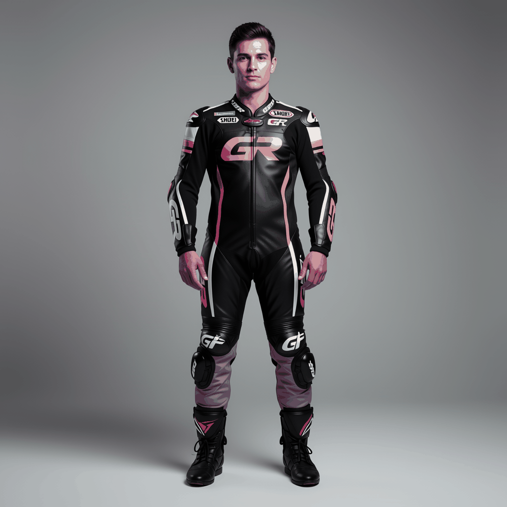 motorcycle 2 piece leather suit