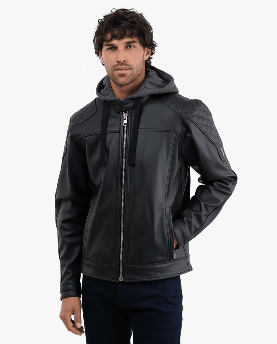 Lambert Rev.2 Leather Motorcycle Jacket