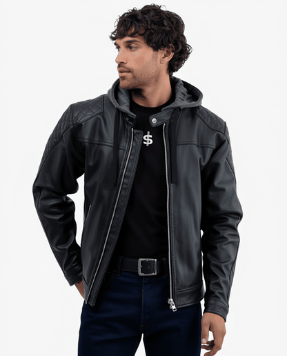 Lambert Rev.2 Leather Motorcycle Jacket